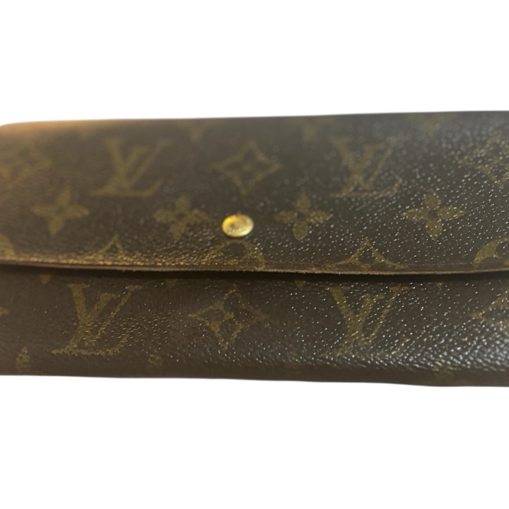Louis Vuitton Brown Monogram Wallet AUTHENTIC
